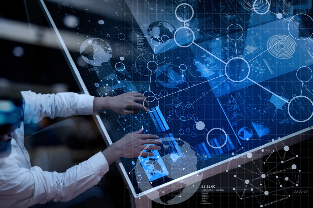 Digital transformation illustration